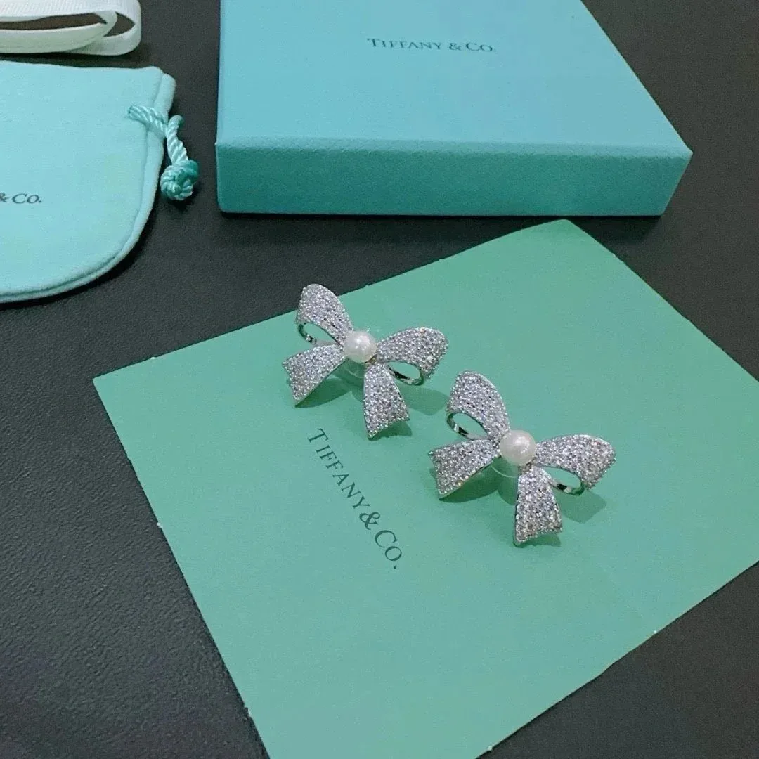 Tiffany & Co. Tiffany & Co. Return to Tiffany Bow Earrings Silver Silver - 1