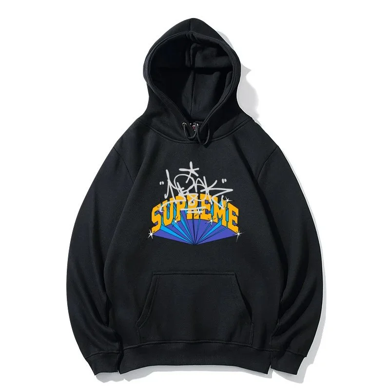 Supreme Supreme Supreme Signature Black Hoodie Black - 1