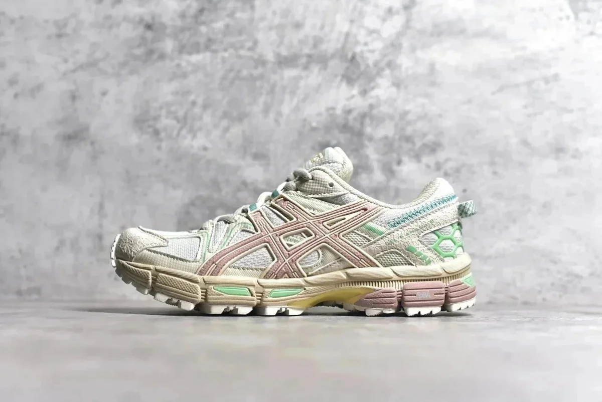ASICS ASICS Gel-Kayano 14 Sail/University Red Sneakers White - 1