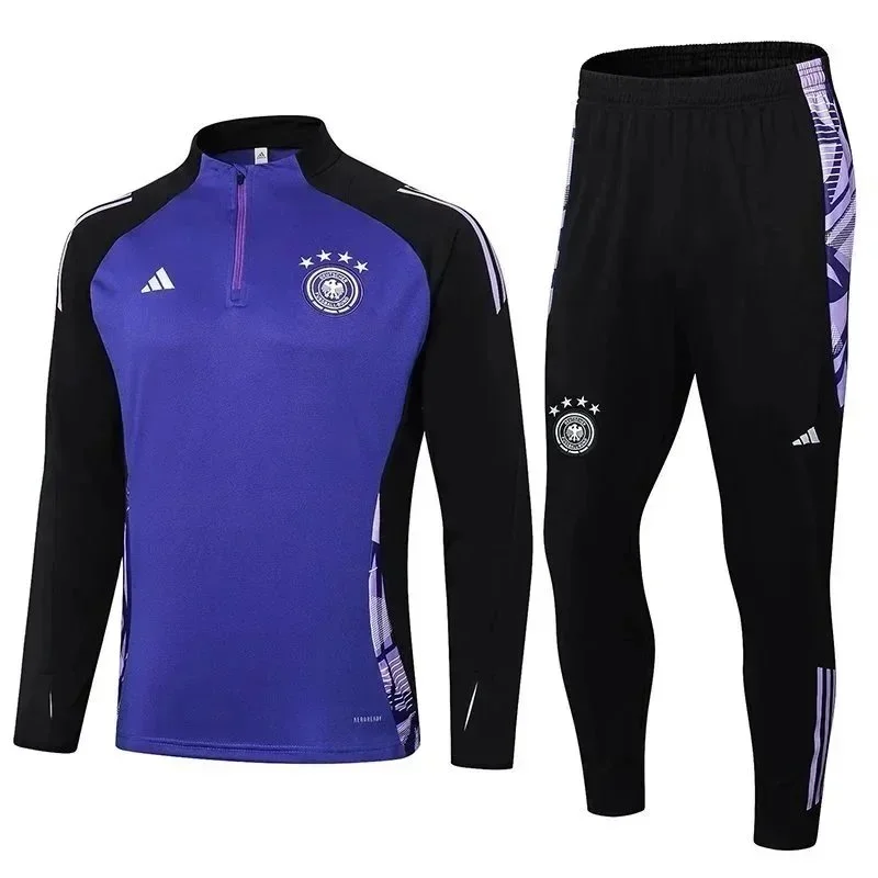 Adidas Adidas Aeroready German Purple Tracksuit Purple