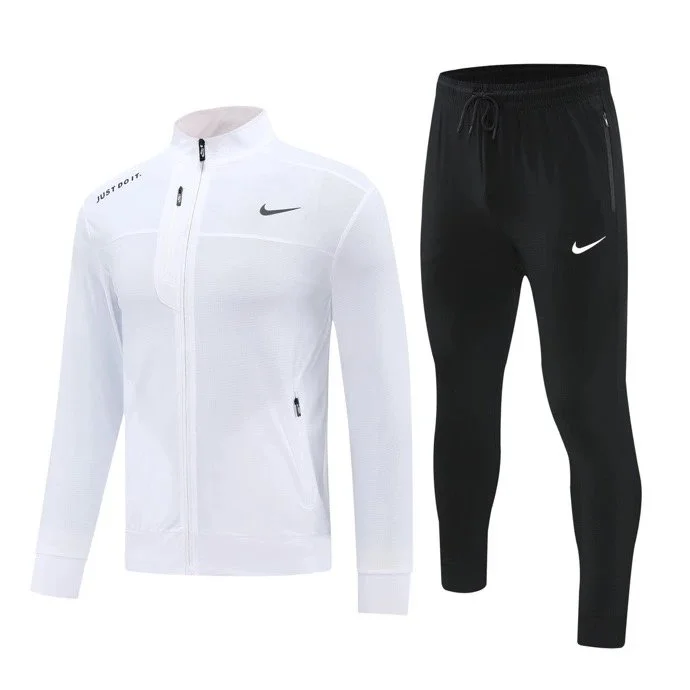 Nike Nike Air Tech Fleece White/Black Tracksuit White - 1