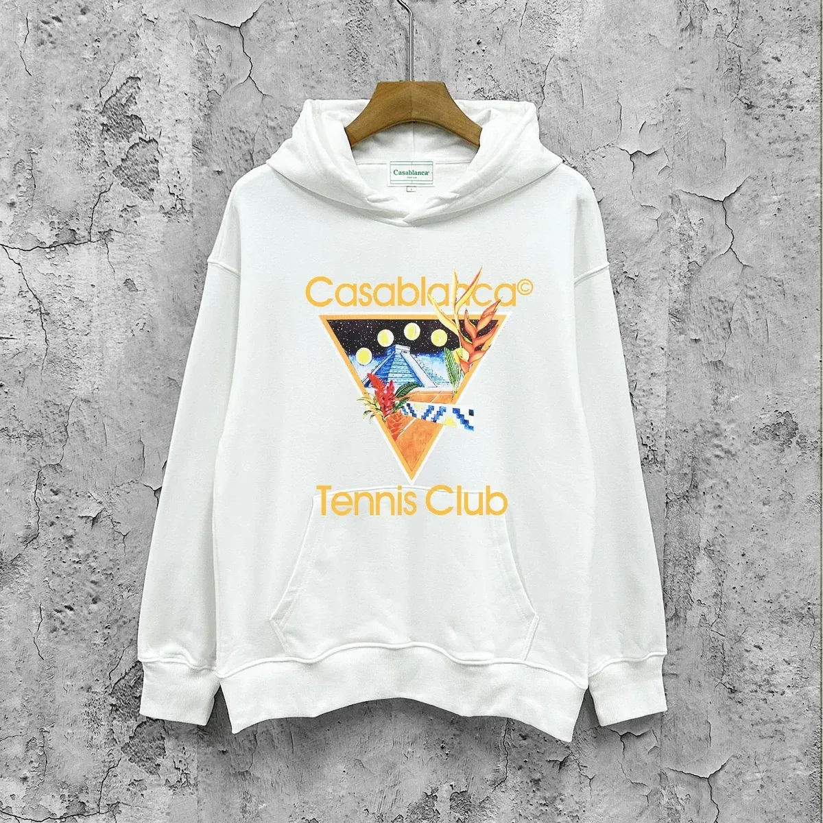Casablanca Casablanca Tennis Club White Hoodie White - 1