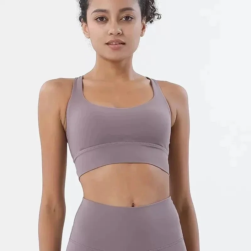 Other Sangria Purple Sports Bra Set Purple - 1