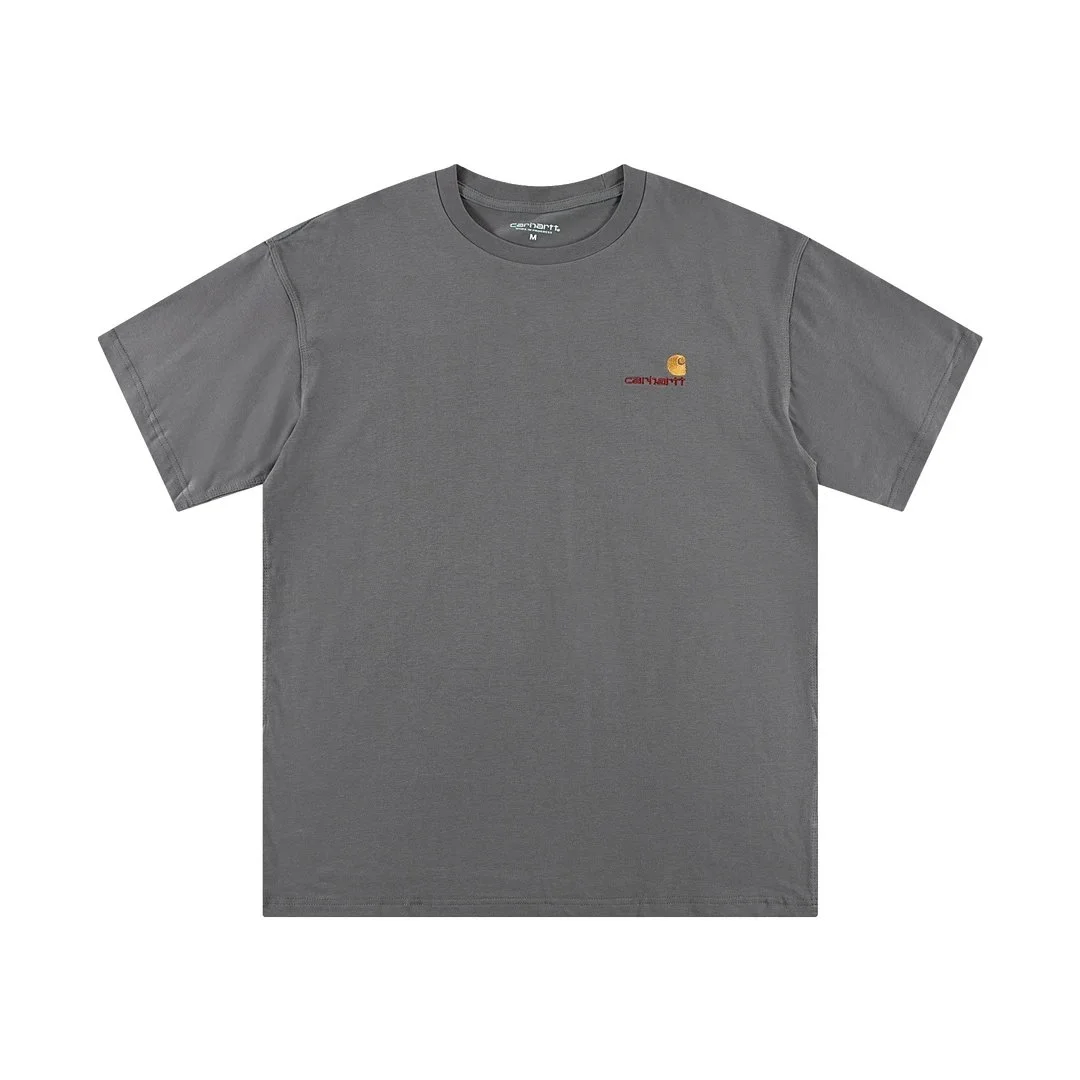 Carhartt Carhartt Classic Logo T-Shirt 18深灰色 T-Shirts Grey - 1