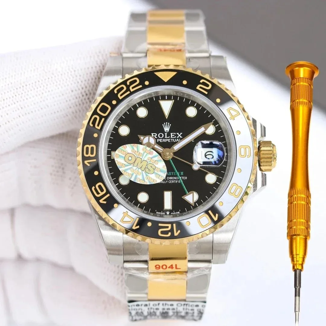 Rolex Rolex Submariner Black/Two-Tone Watch Black