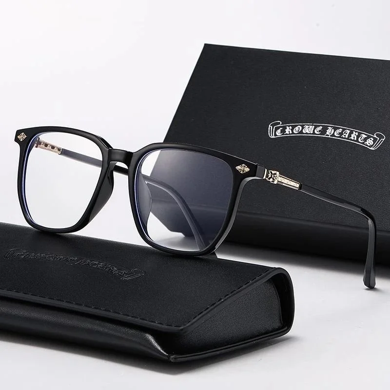 Chrome Hearts Chrome Hearts CH Cross Black Eyeglasses Black