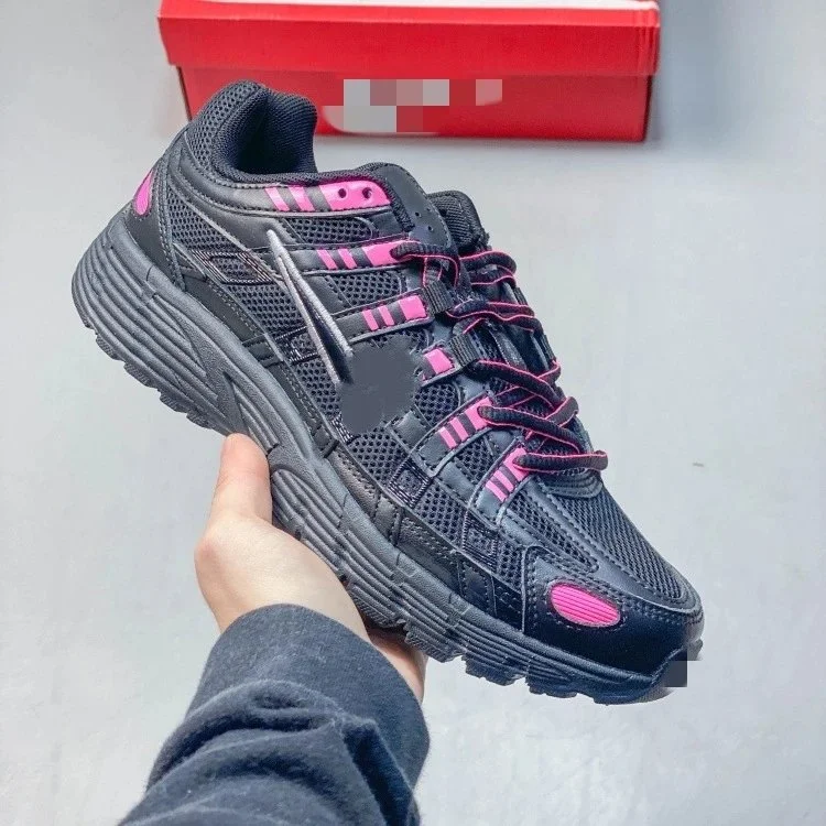 Nike Nike P-6000 Black/Pink Sneakers Black - 1