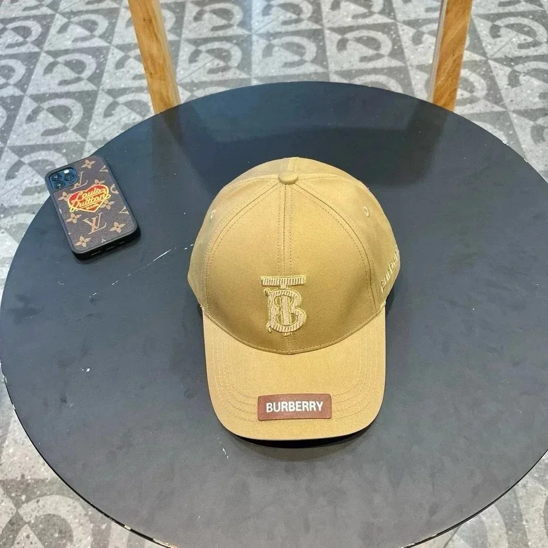 Burberry Burberry TB Monogram Beige Baseball Cap Beige
