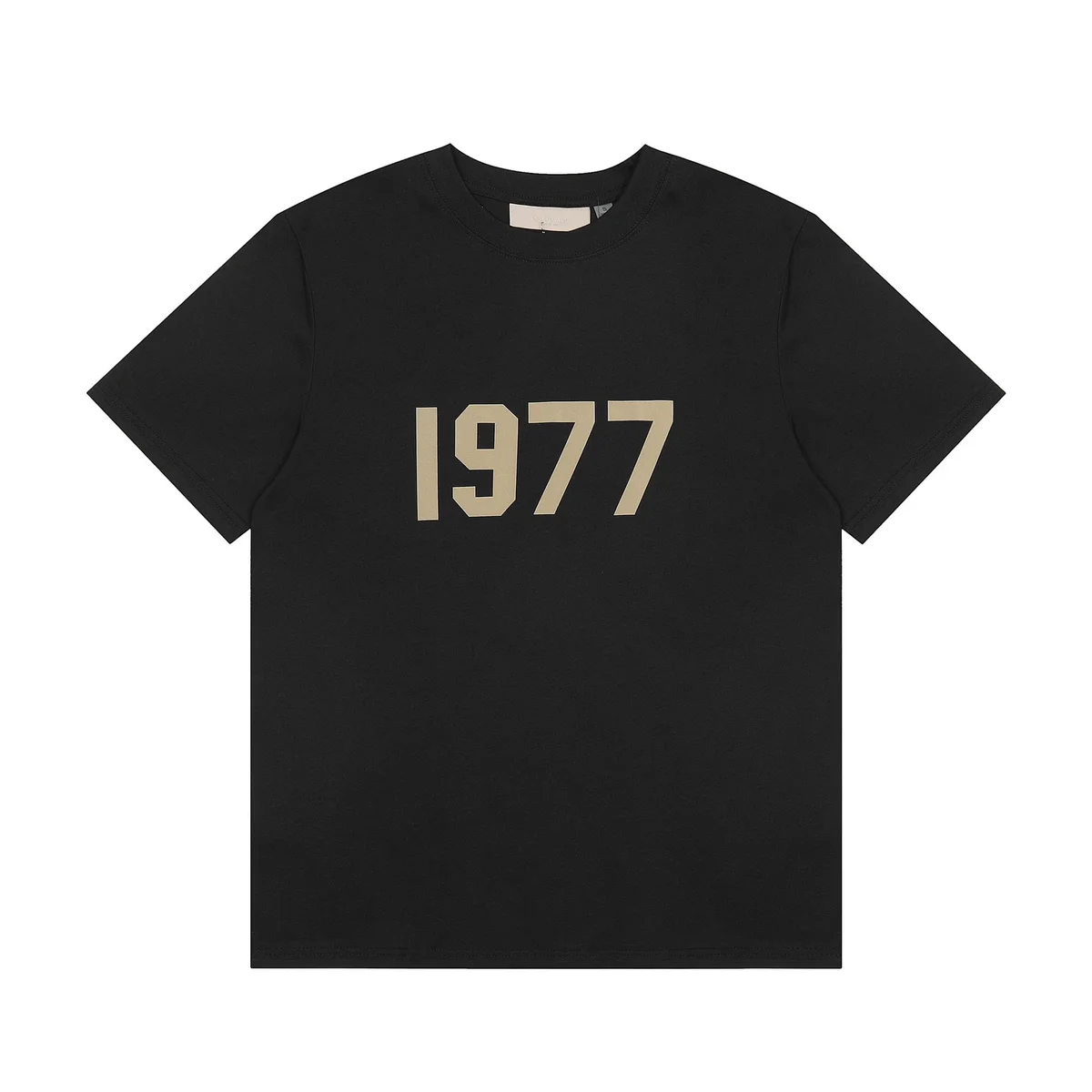 Other Black 1977 Short Sleeve Tee T-Shirt Black - 1