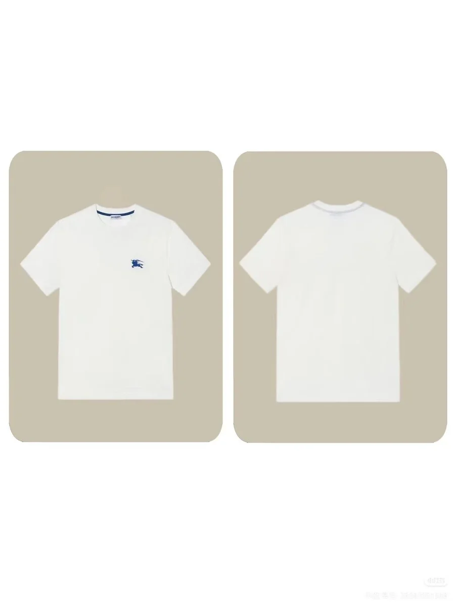 Burberry Burberry White Horse Logo T-Shirt White - 1
