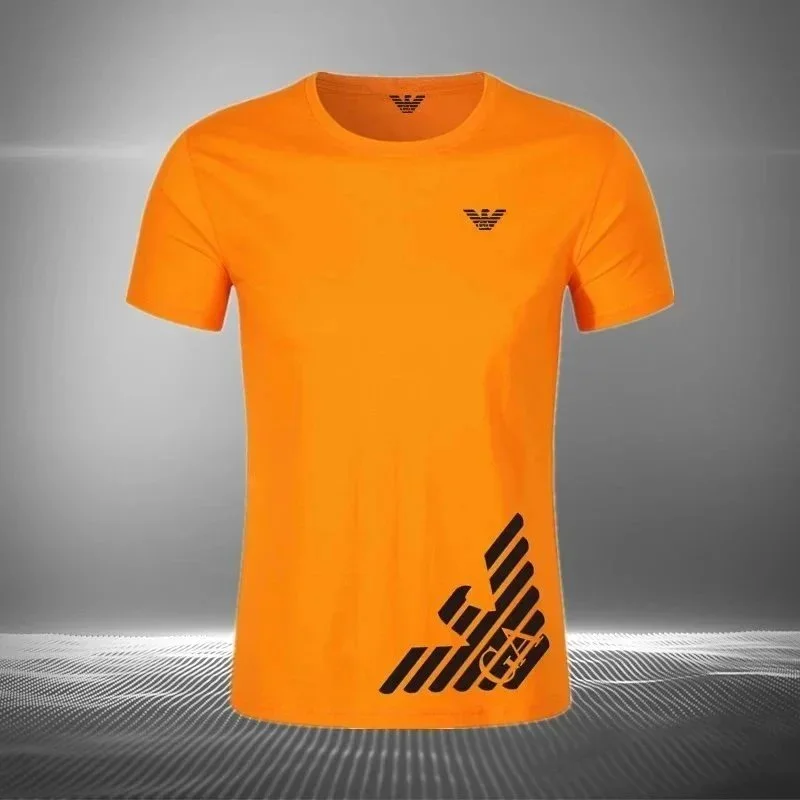 Armani EA7 Orange T-Shirt Orange