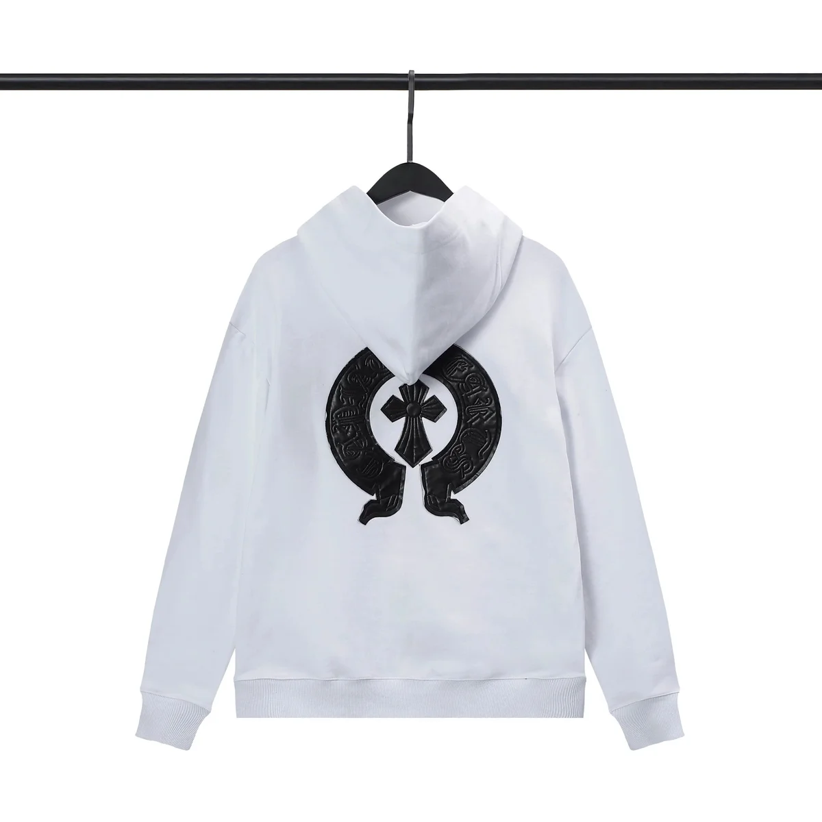 Chrome Hearts Chrome Hearts White CH Cross Hoodie White - 1