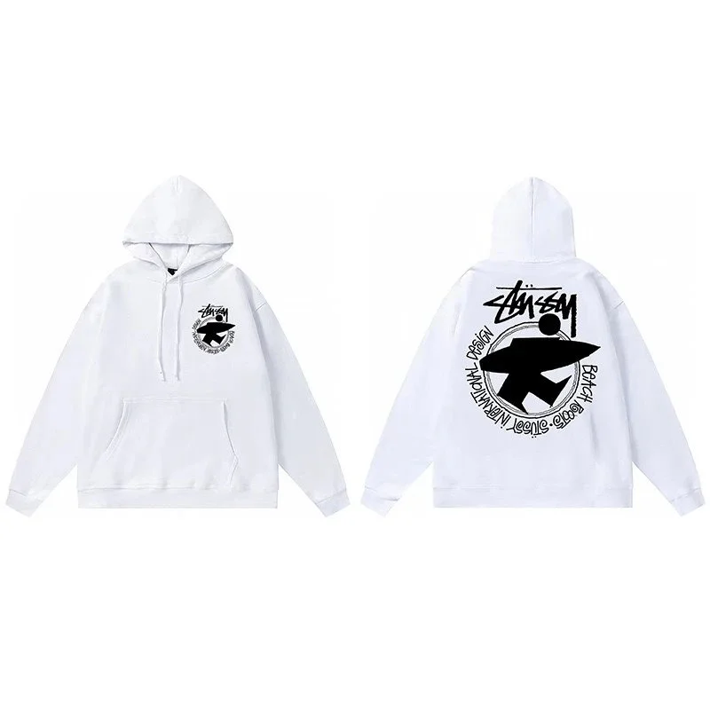 Stussy Stussy Stüssy Bear White Hoodie White - 1