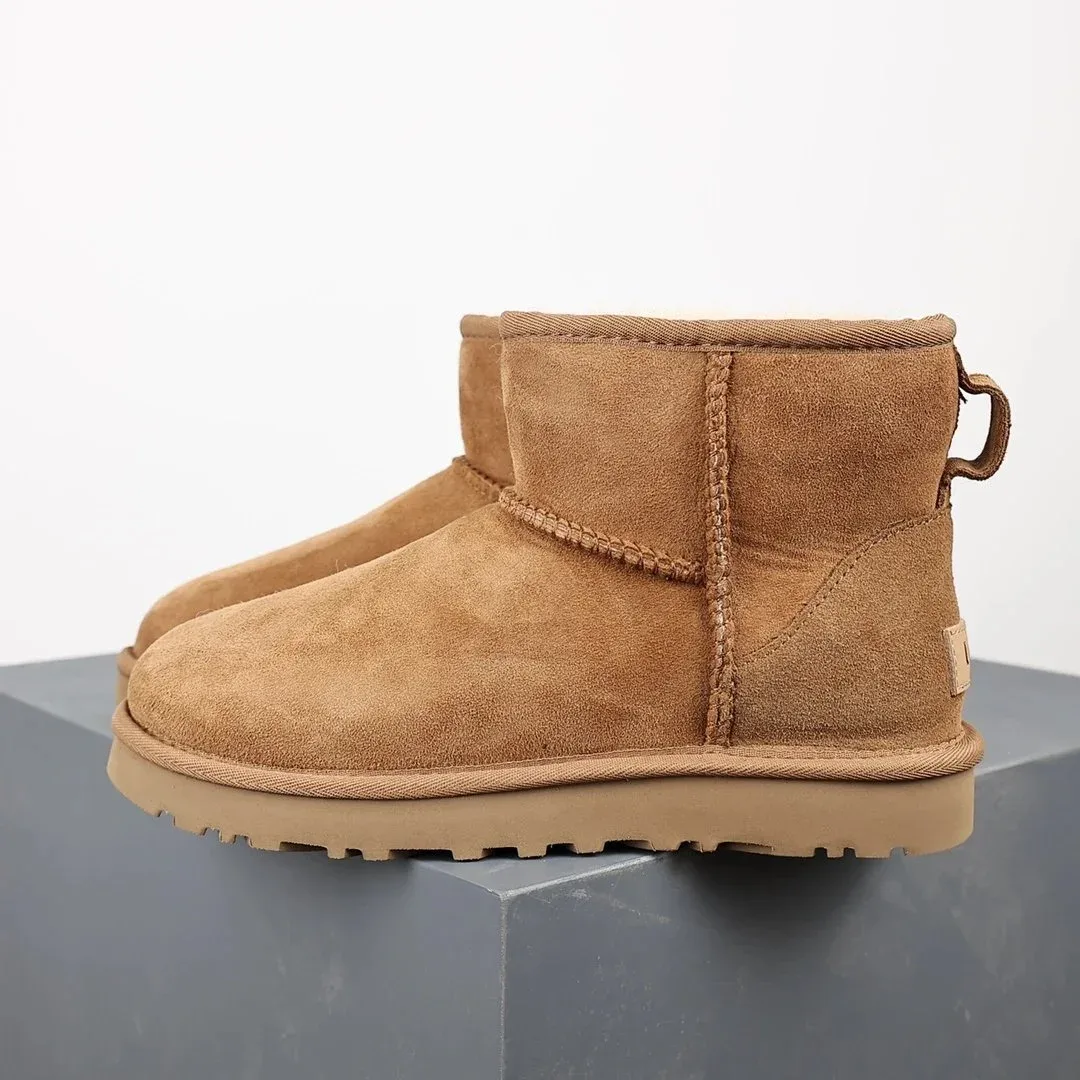 UGG UGG Classic Short Mini中筒栗棕 Boots Brown