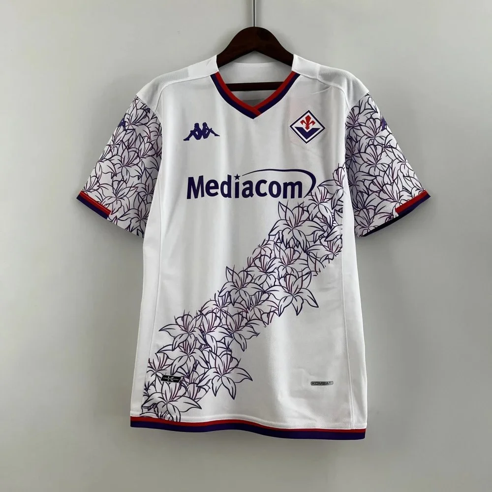 Kappa Kappa White/Purple Floral Soccer Jersey White - 1