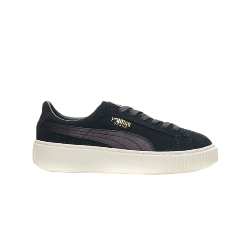 Puma Puma Suede Black/White Platform Sneakers Black