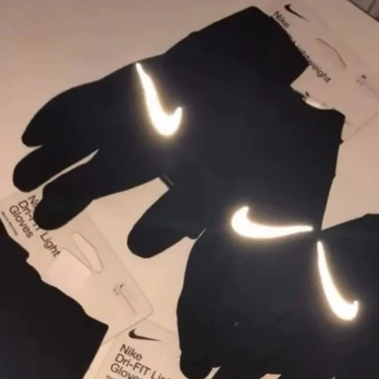Nike Nike Dri-FIT Lightweight N克反光手套 Black Gloves Black - 1