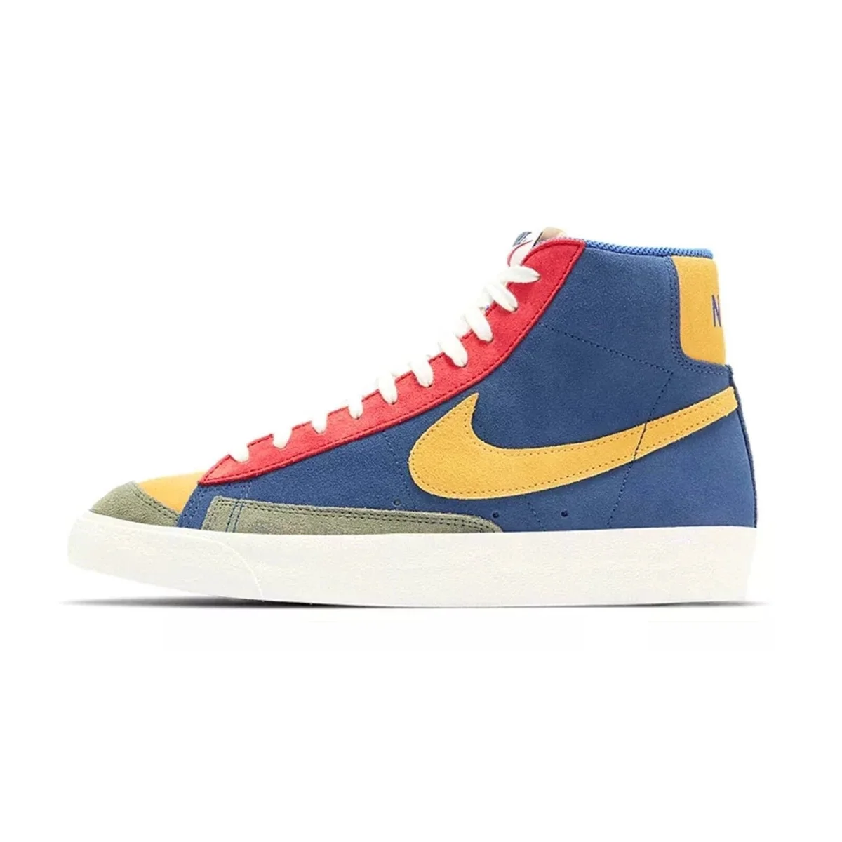 Nike Nike Blazer Mid '77 Red Blue Yellow Sneakers Blue - 1