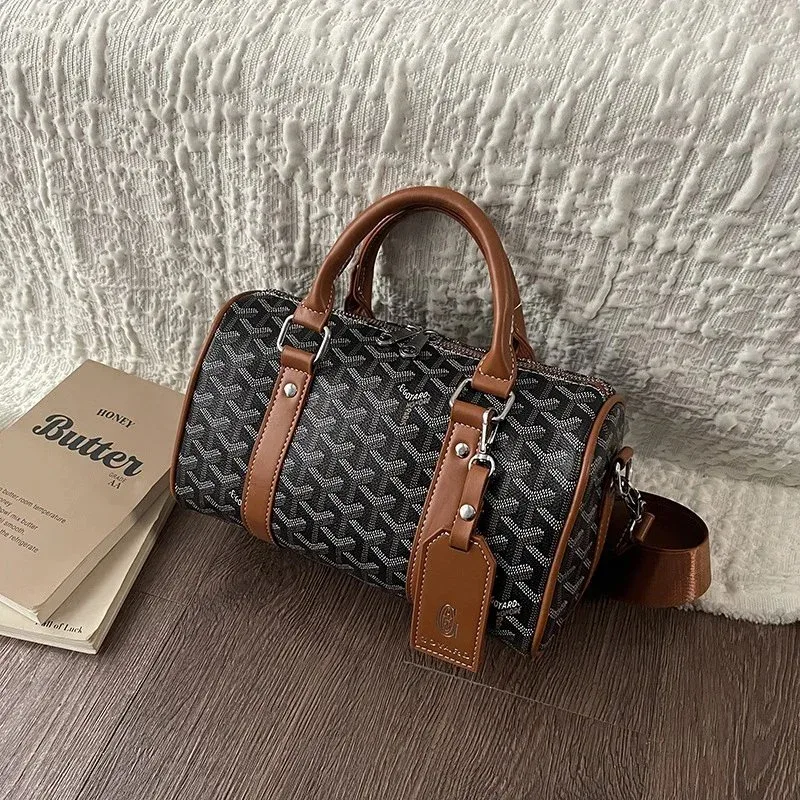Goyard Goyard YARD 2218 Brown Barrel Bag Brown - 1
