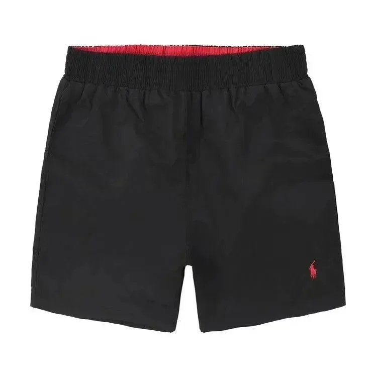 Polo Ralph Lauren Polo Ralph Lauren Classic Logo Black Red Shorts Black - 1