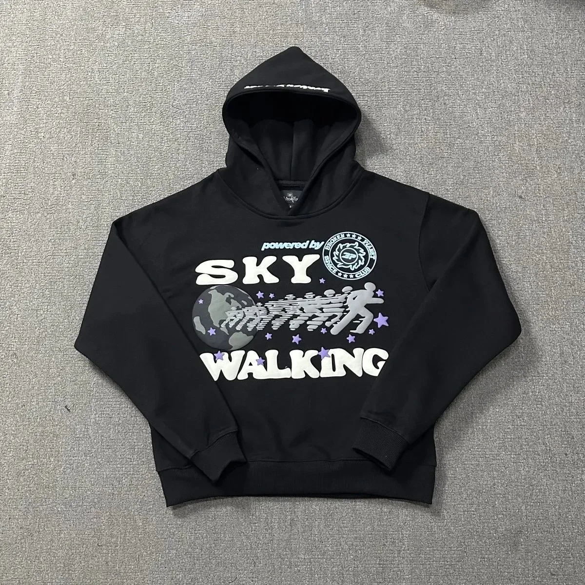 Broken Planet Broken Planet SKY WALKING Black Hoodie Black - 1