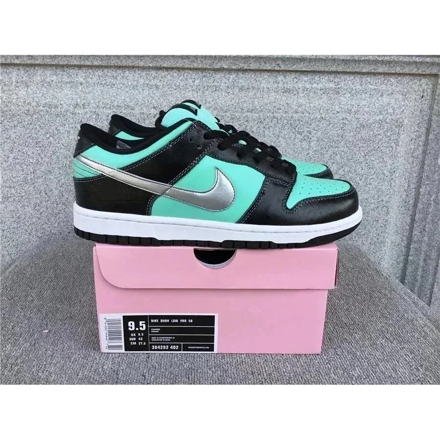 Nike Nike Dunk Low SB Tiffany Blue Black Sneakers Blue - 1