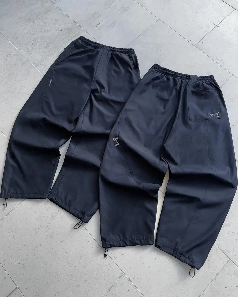 Maison Mihara Yasuhiro Maison Mihara Yasuhiro MMY Blakey牛仔32 Trousers Navy - 1