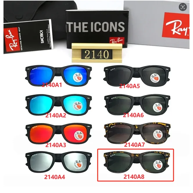 Ray-Ban Ray-Ban The Icons 2140A8 Polarized Sunglasses Black
