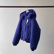 Other Blue Puffer Jacket Blue - 1