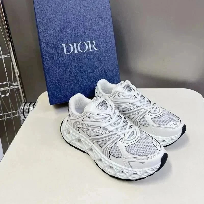 Dior Dior B22 White/Silver/Black Sneakers White