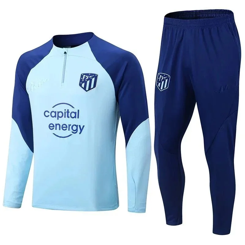 Nike Nike Atletico Madrid Training Set Light Blue/Navy Tracksuit Blue - 1