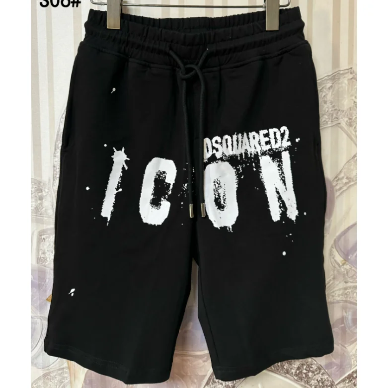 DSQUARED2 DSQUARED2 Icon Black/White Shorts Black