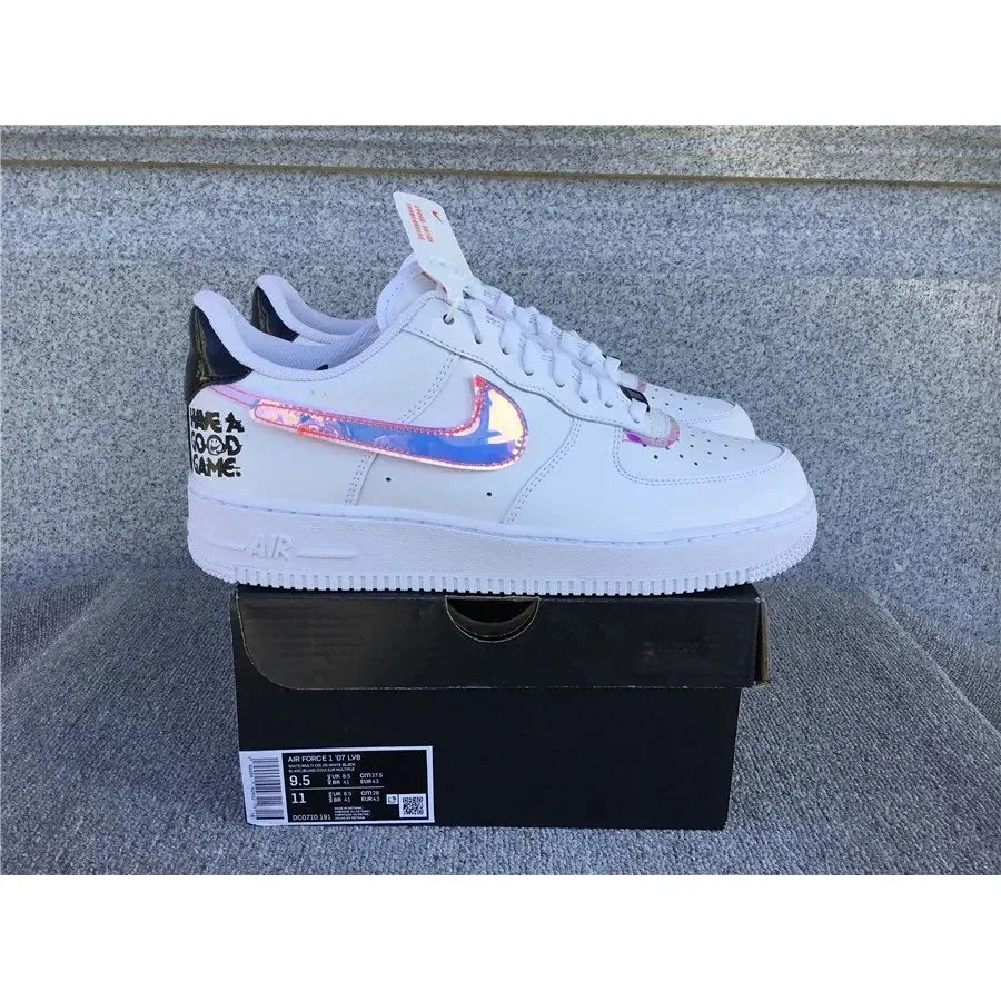 Nike Nike Air Force 1 07 White Holographic Sneakers White