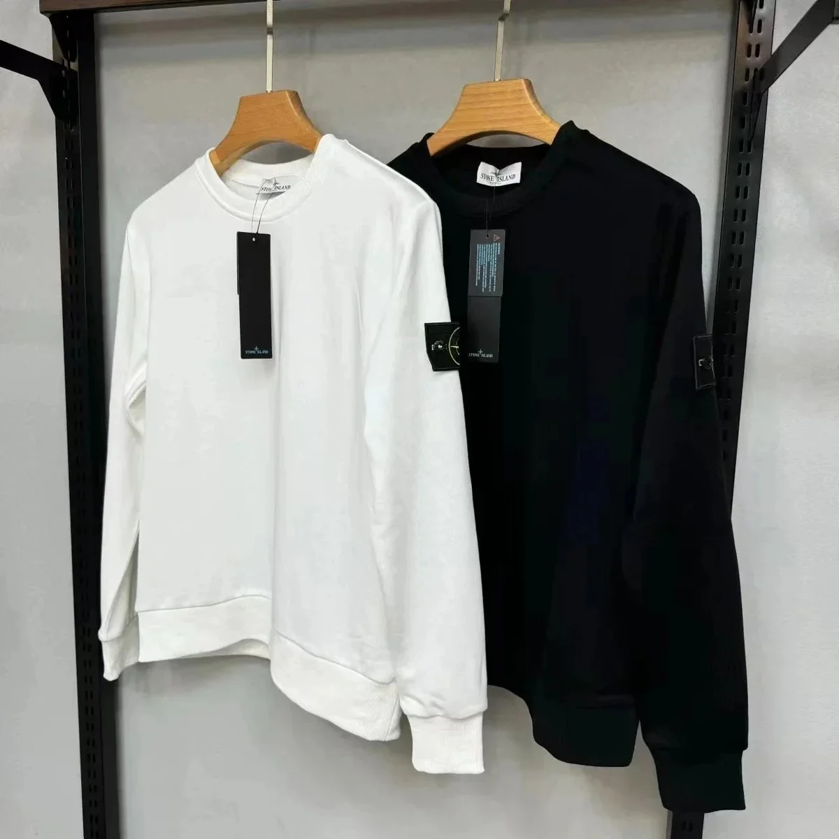 Stone Island Stone Island 68-15 Crewneck Sweatshirt ST004 Black Black
