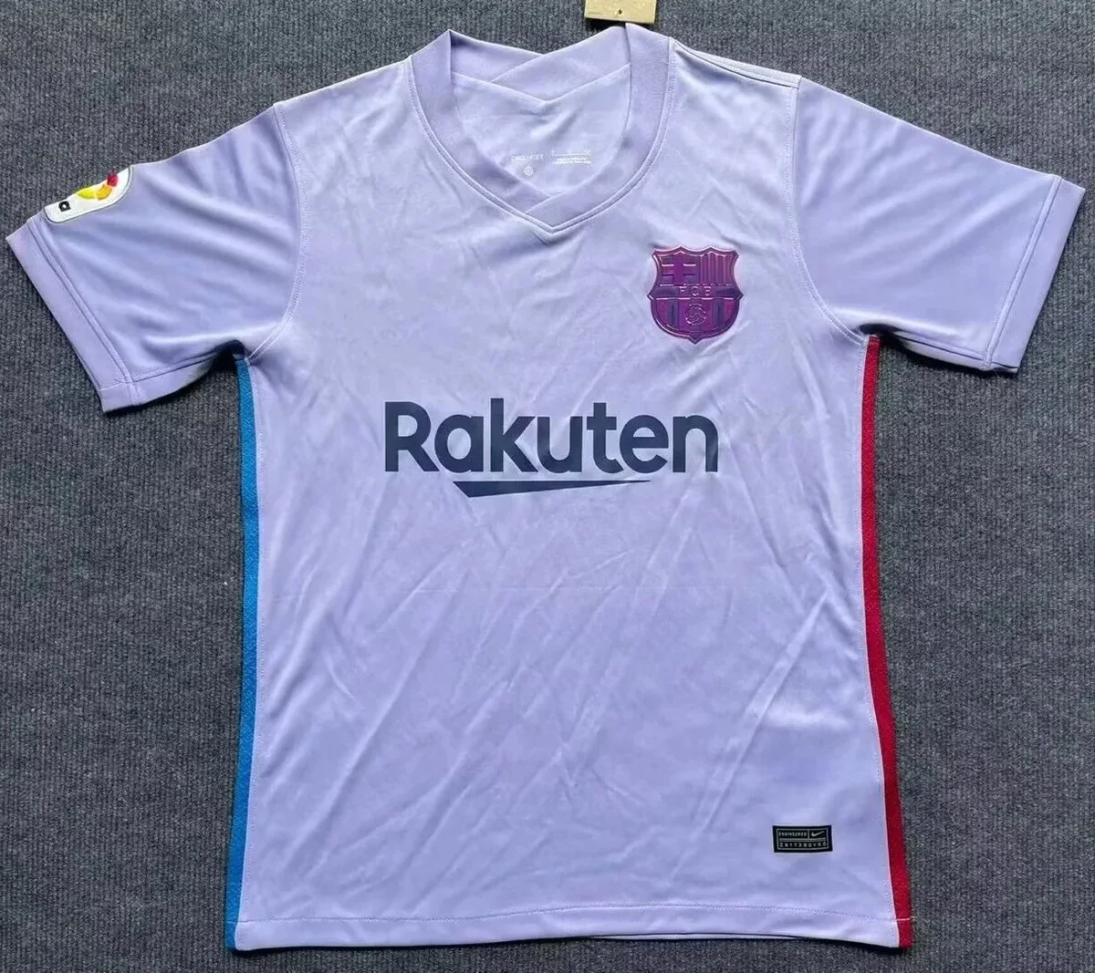 Nike Nike FC Barcelona Away Jersey 2122客场 Top Purple - 1