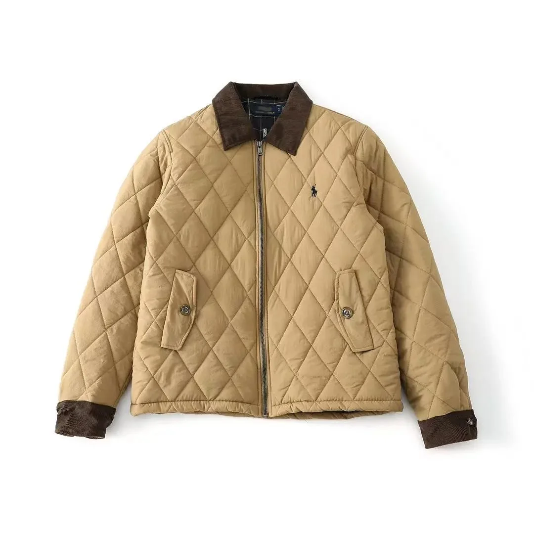 Polo Ralph Lauren Polo Ralph Lauren Diamond Quilted Jacket Yellow Yellow - 1