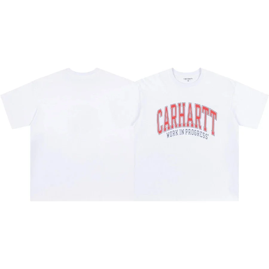 Carhartt Carhartt Work In Progress White T-Shirt White - 1