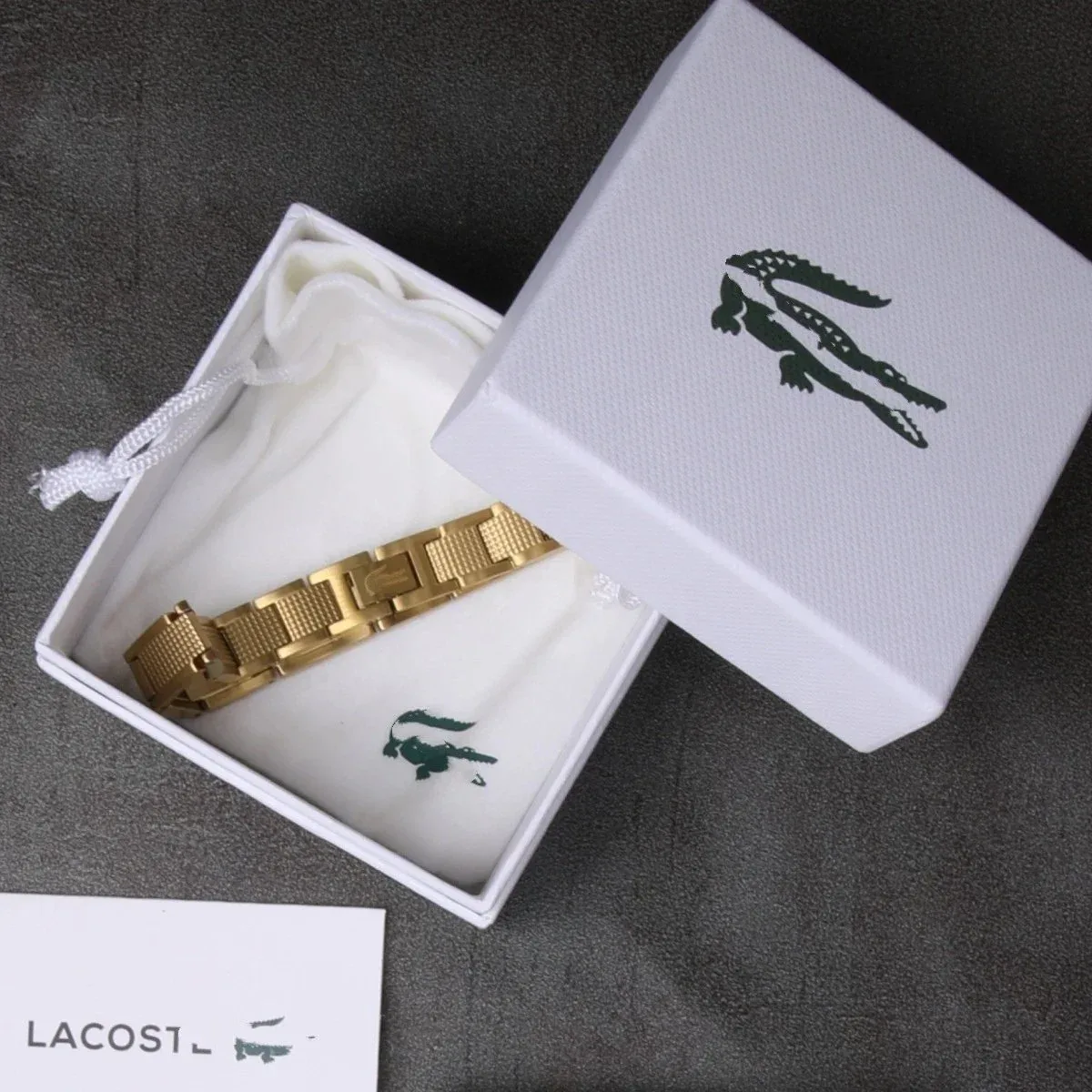 Lacoste Lacoste NO.03 Gold Bracelet in Box Gold - 1
