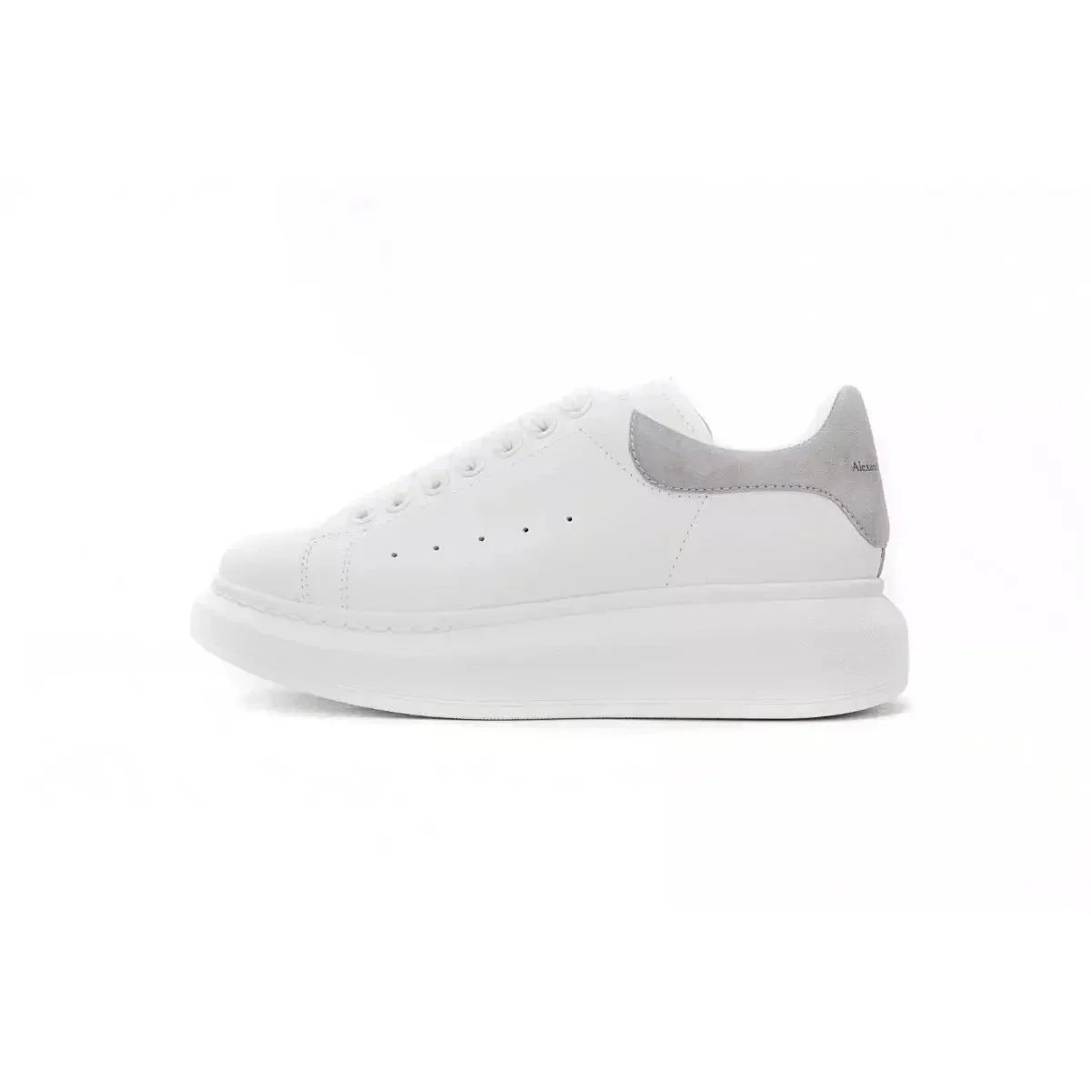 Alexander McQueen Alexander McQueen Oversized White/Stone Grey Thick Sole Sneaker White