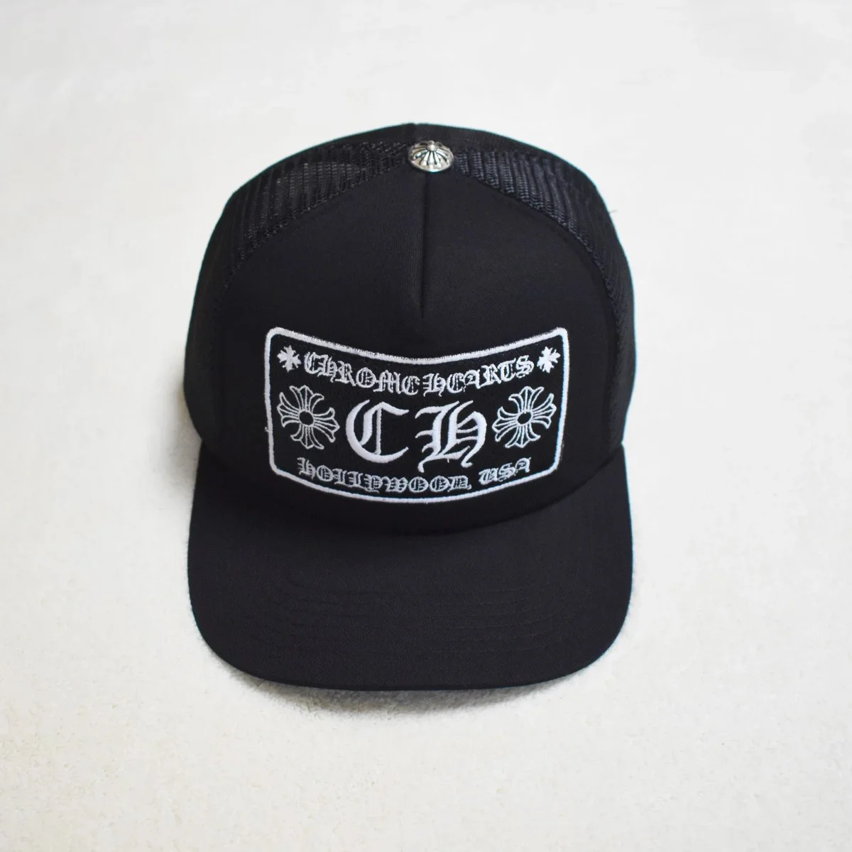 Chrome Hearts Chrome Hearts CH Patch Trucker Cap Black Black - 1