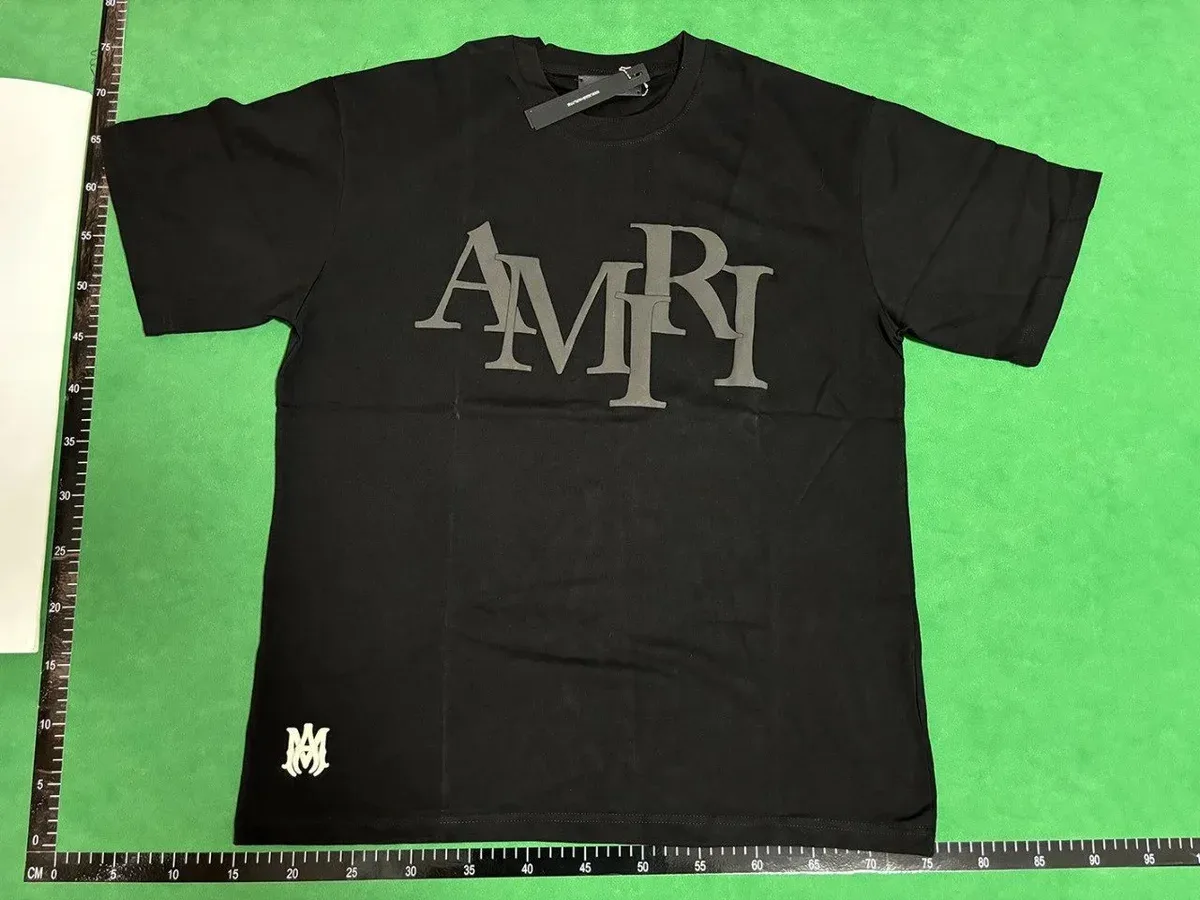 Amiri Amiri AMRI Black T-Shirt Black - 1