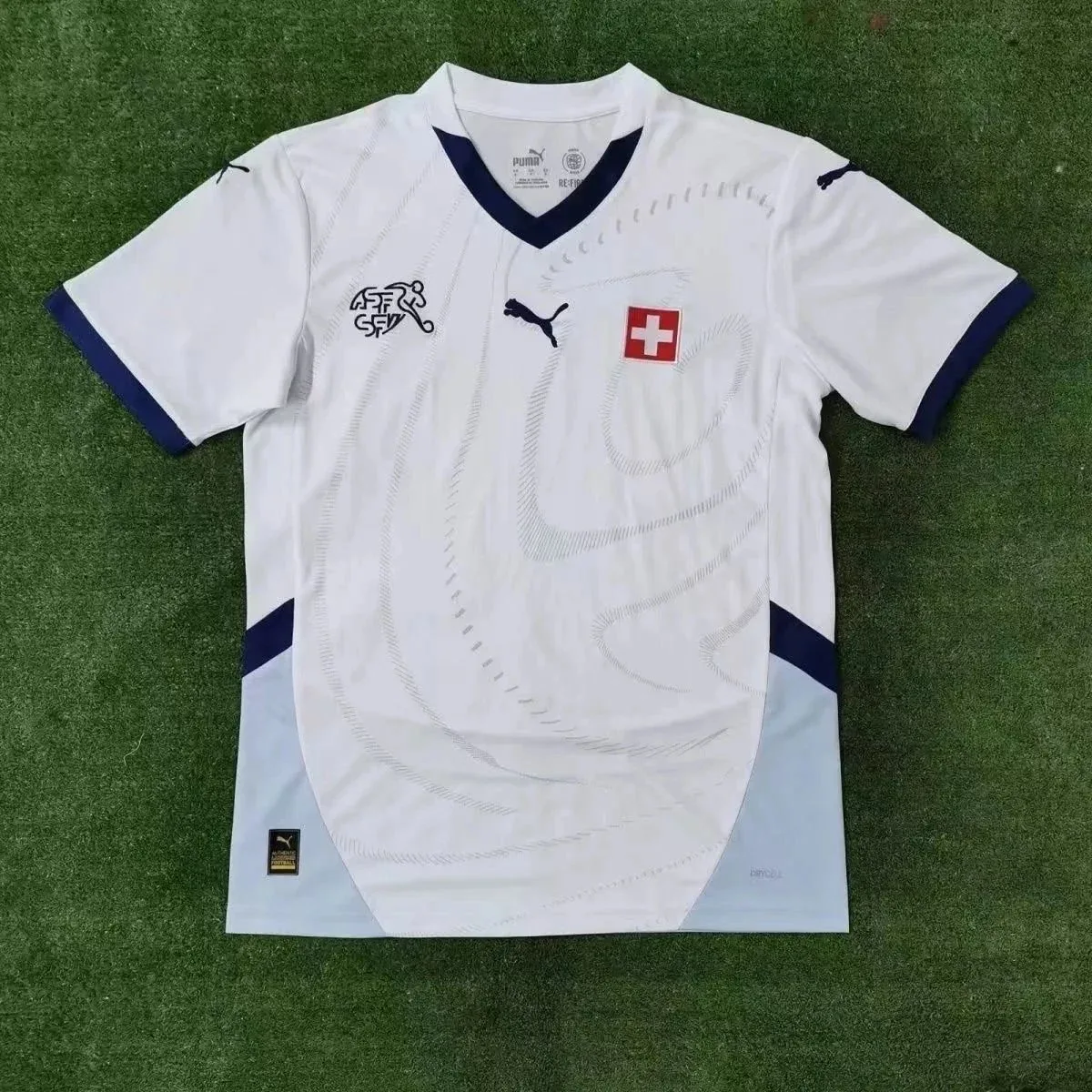Puma Puma 07 White/Navy Soccer Jersey White