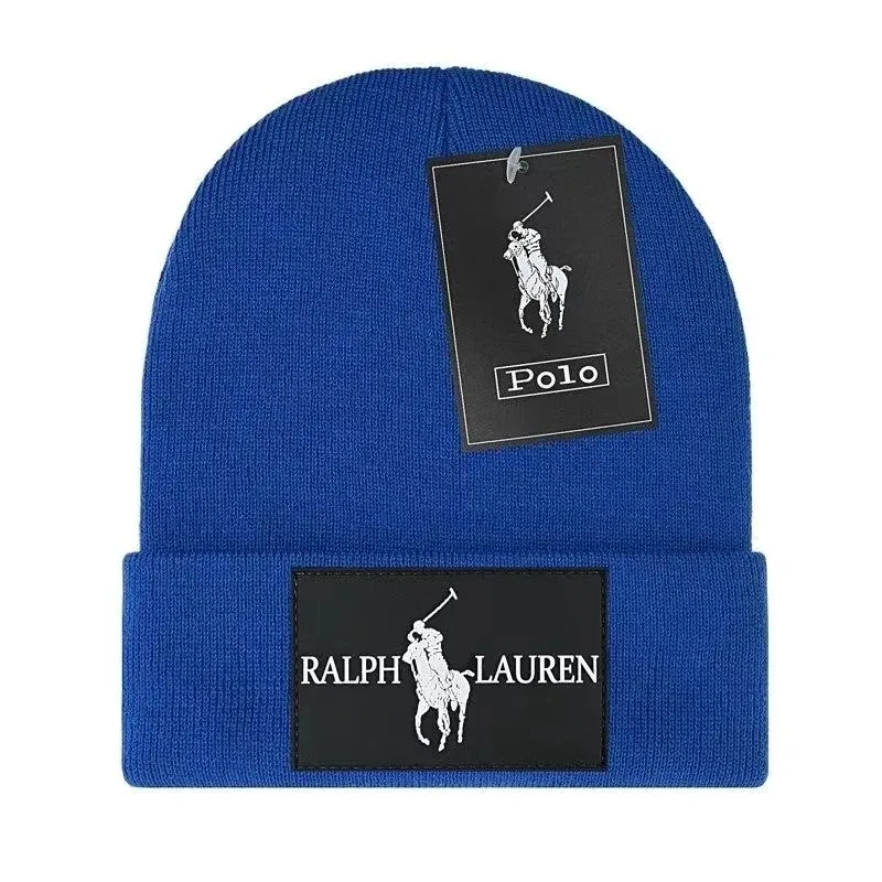 Polo Ralph Lauren Ralph Lauren Blue Polo Beanie Blue - 1