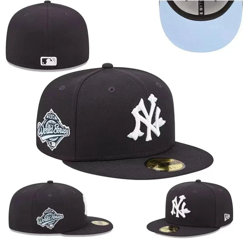 New Era New Era 59FIFTY Black/White New York Yankees Cap Black - 1