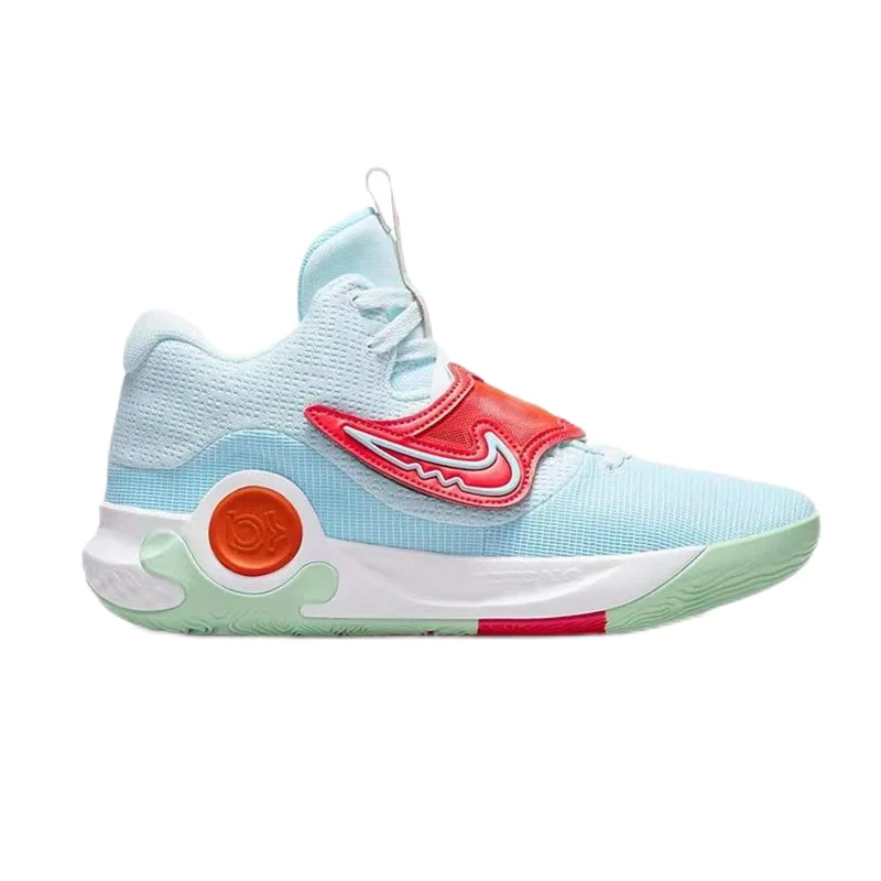 Nike Nike KD Light Blue/Red/Orange Basketball Sneaker Blue