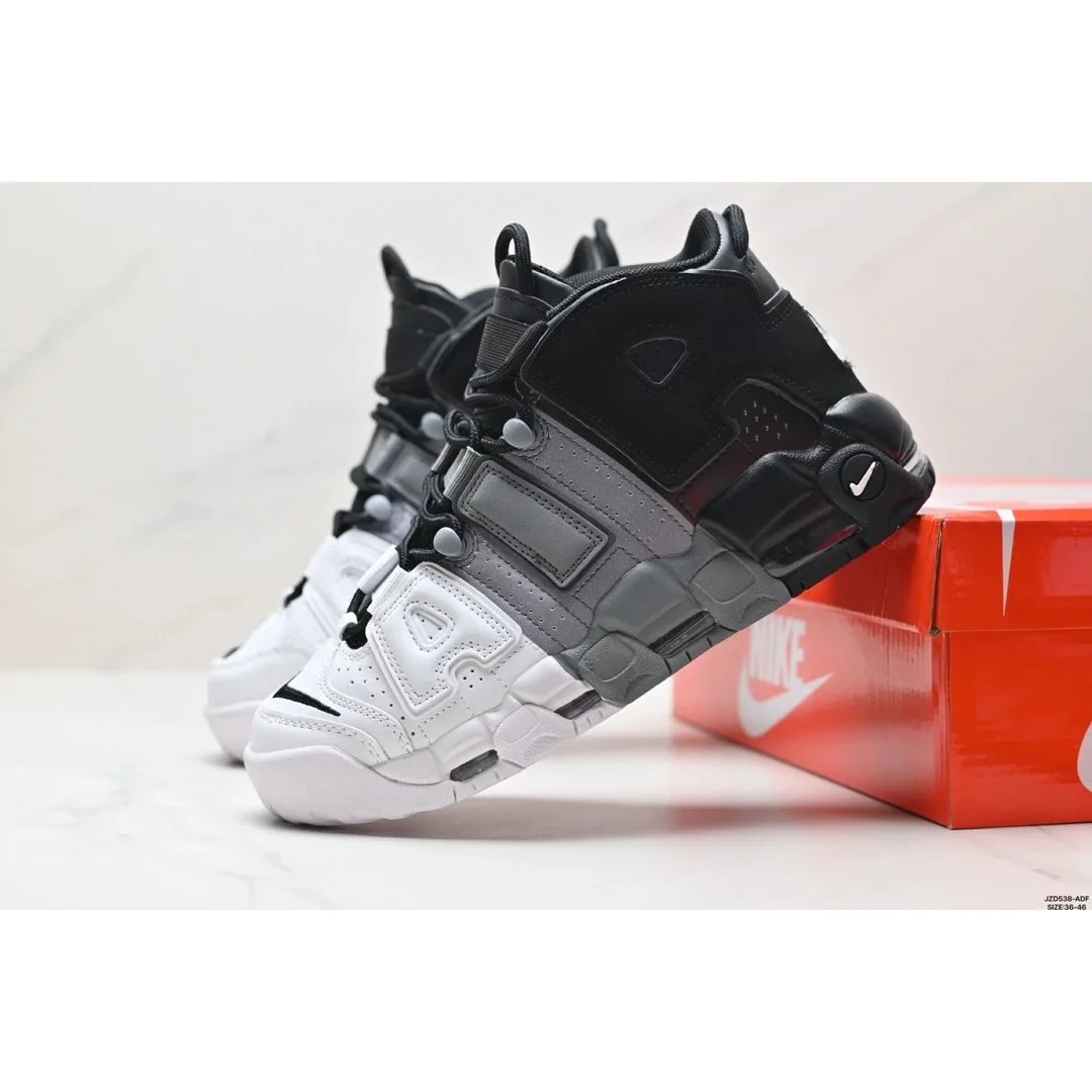 Nike Nike Air More Uptempo Triple Black Sneakers Black