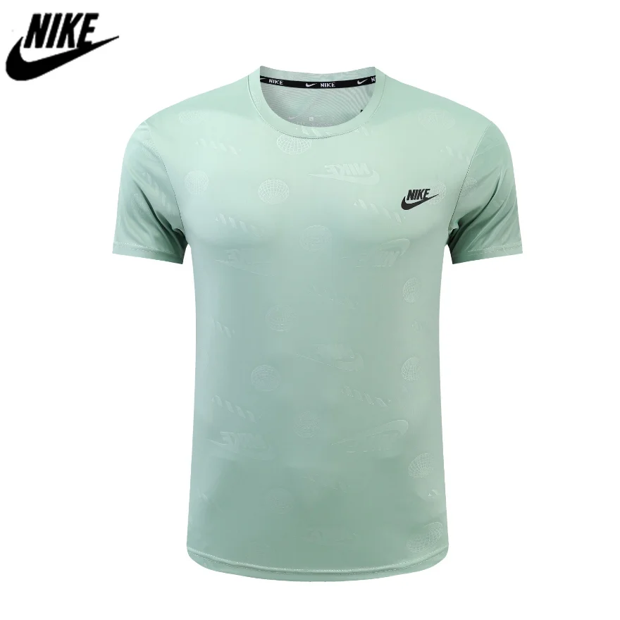 Nike Nike Light Green All-Over Print T-Shirt Green - 1