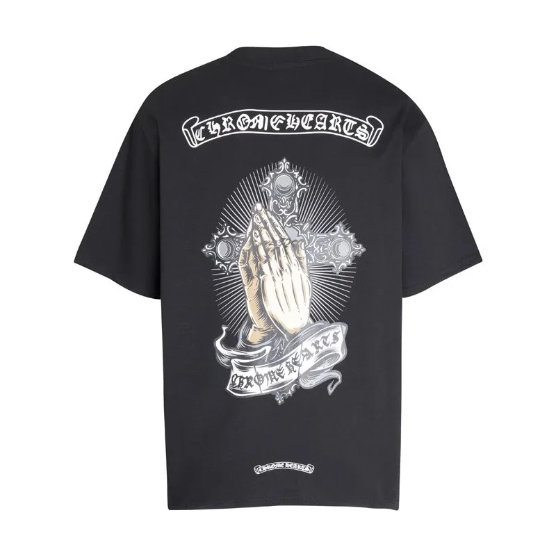 Chrome Hearts Chrome Hearts CH Cross Black T-Shirt Black - 1