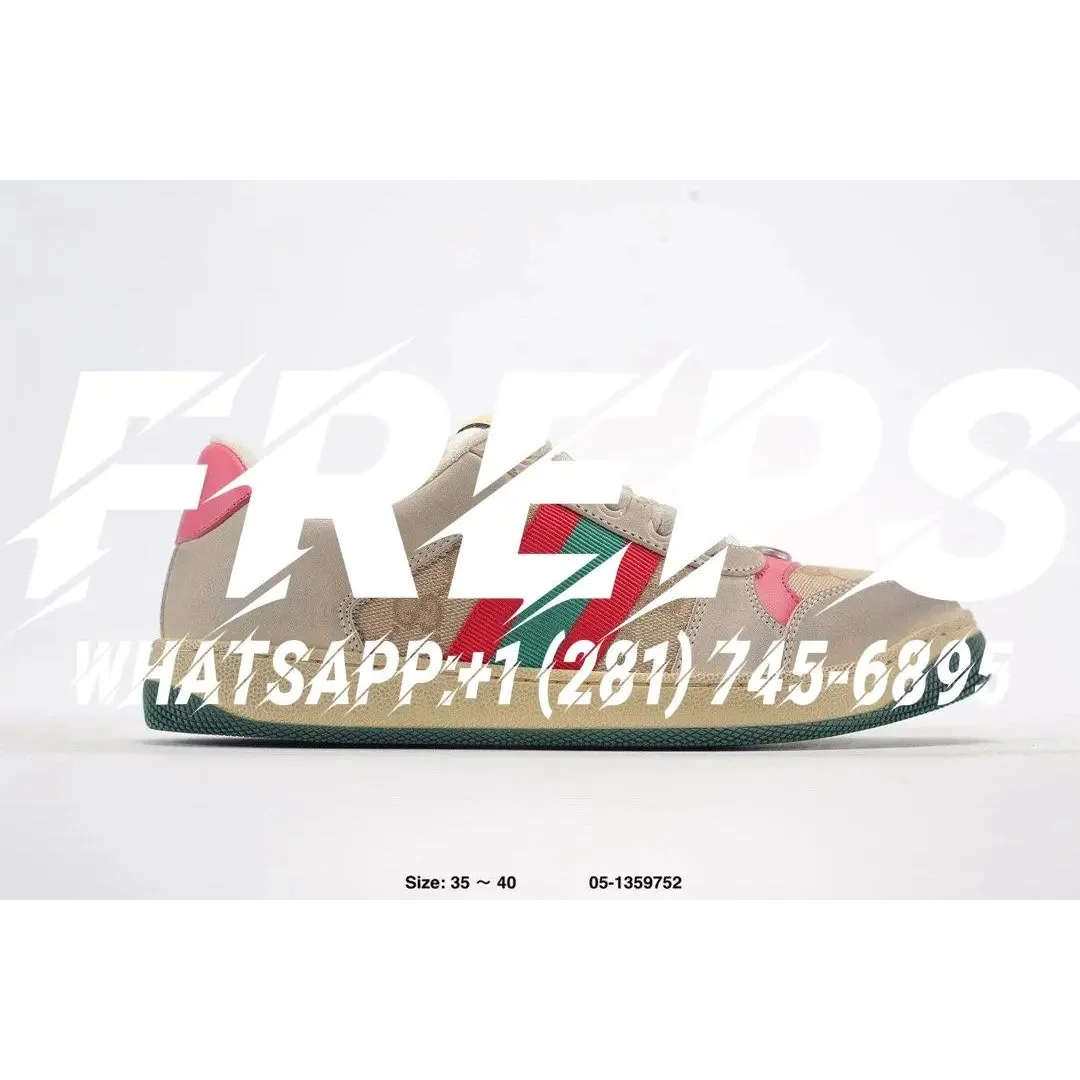 Gucci Gucci Runners Beige/Red/Green Sneakers Beige