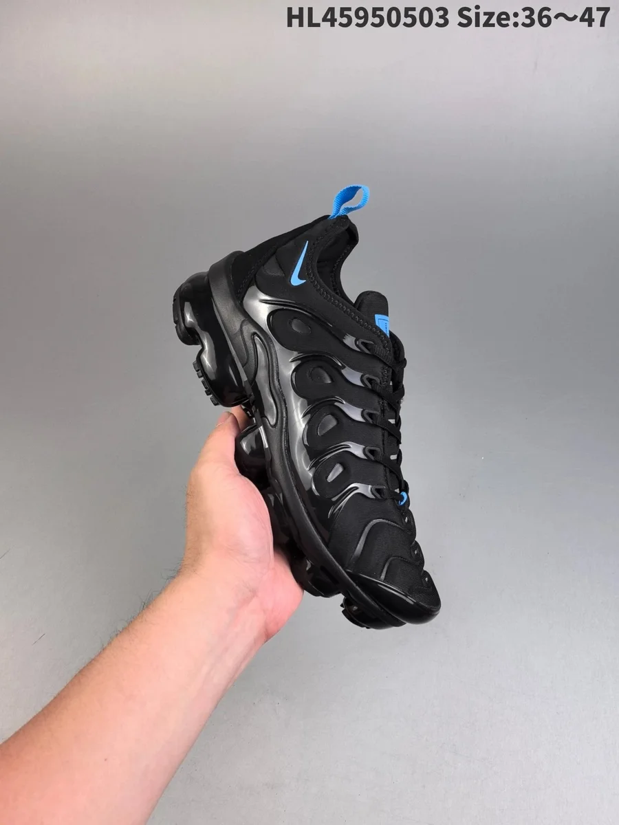 Nike Nike Air Max Vapormax Plus Black/Blue Sneakers Black - 1